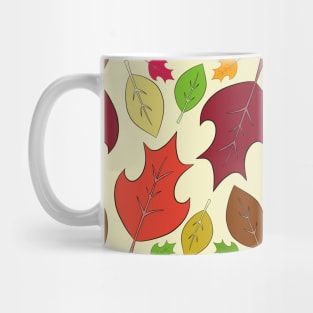 Falling Leaves Pattern - Original Mug